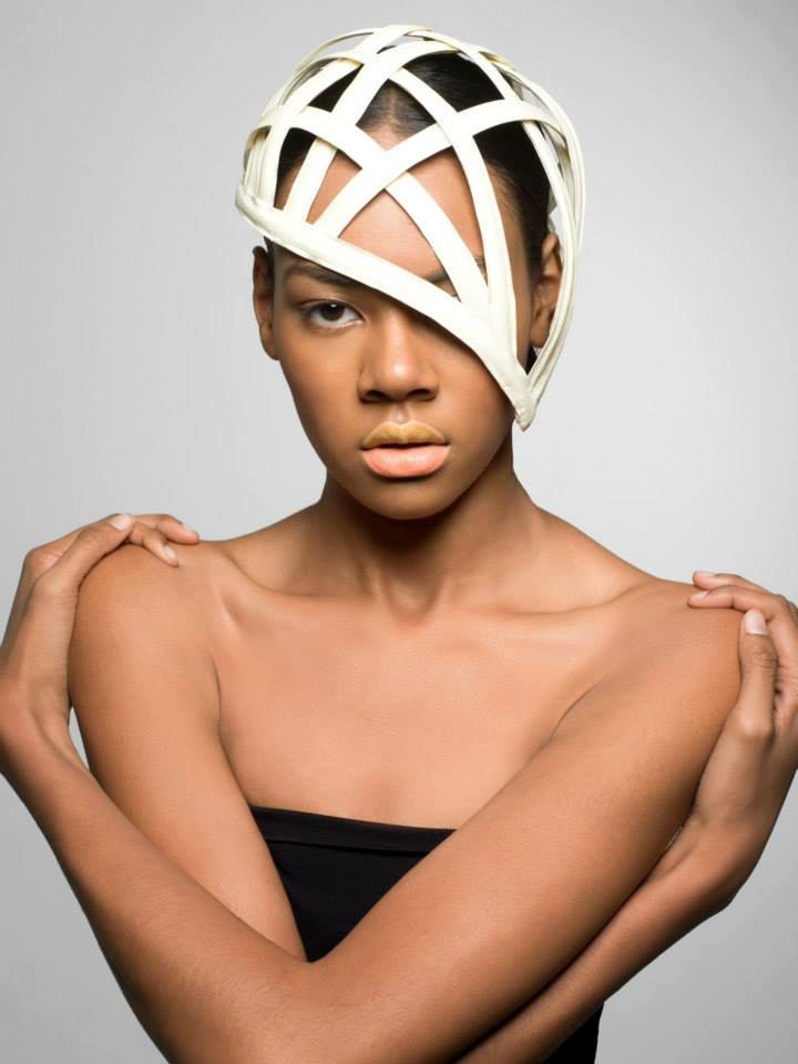 Cross Dove hat, latex, view 3 of 3