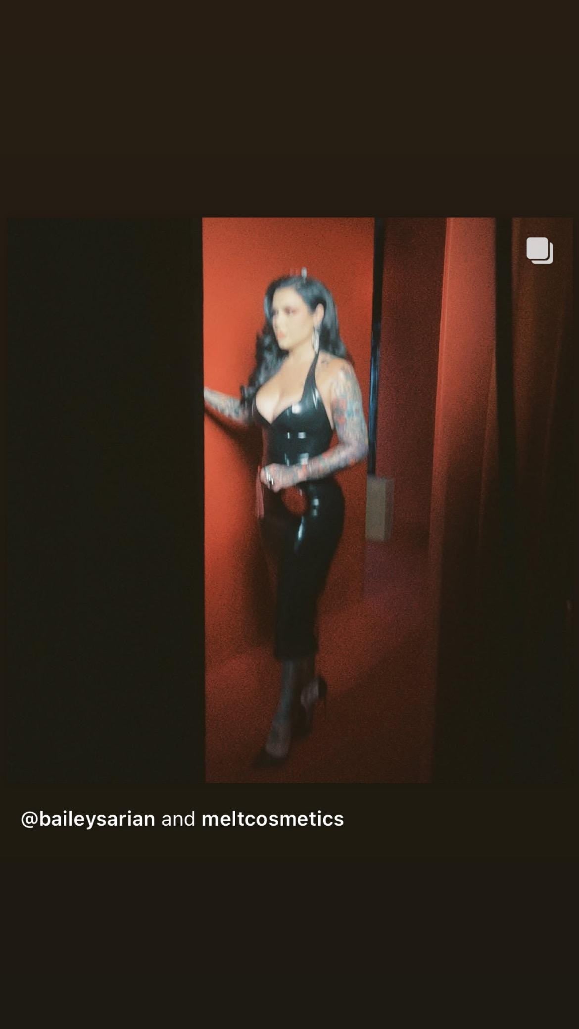 Bella Halter Dress, latex, view 4 of 4