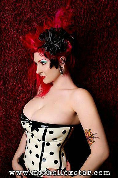 Polka Dot Bustier