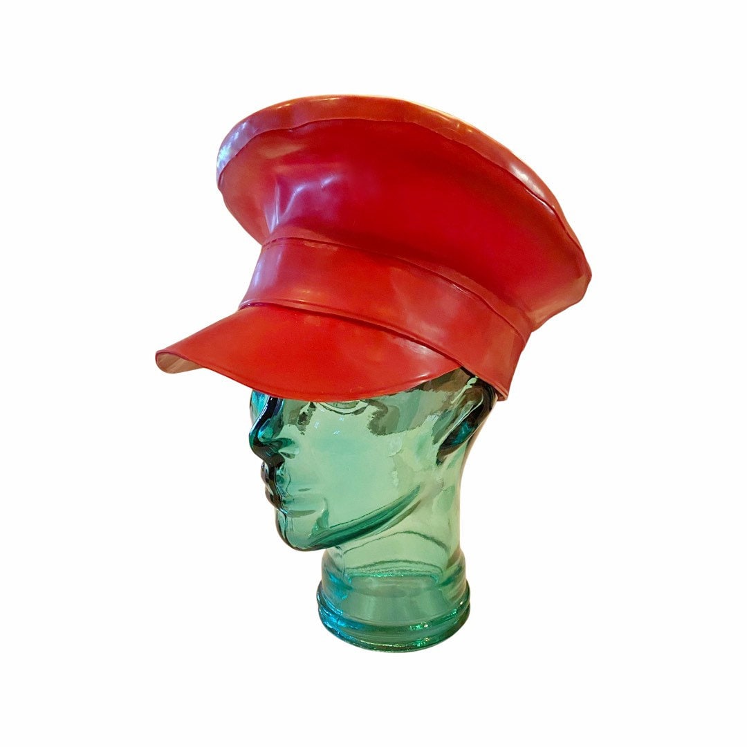 Latex Military Hat