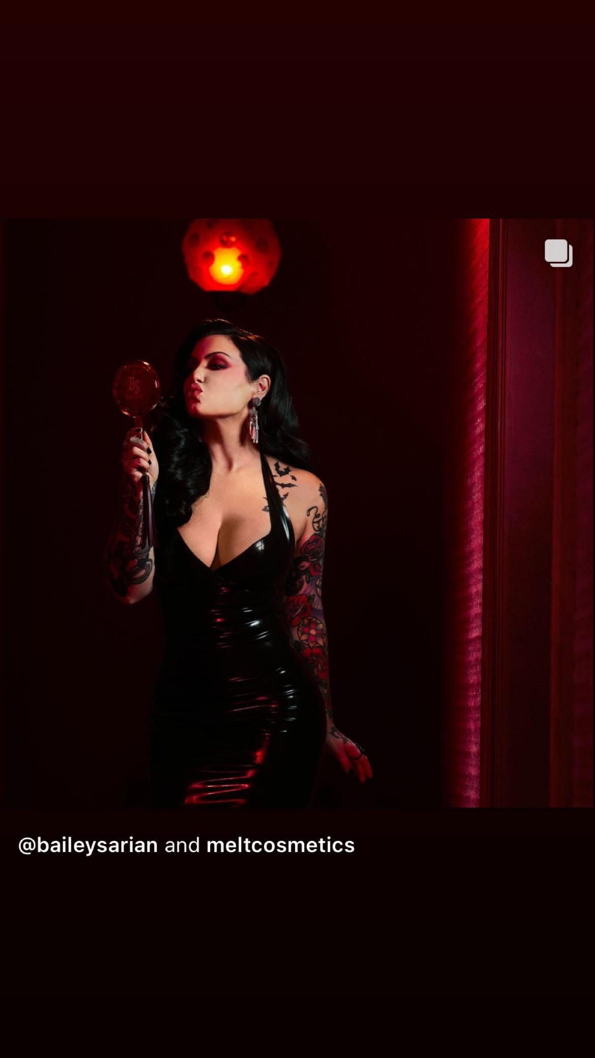 Bella Halter Dress, latex, view 2 of 4