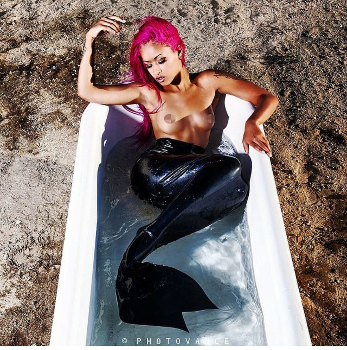 Latex Mermaid Tail