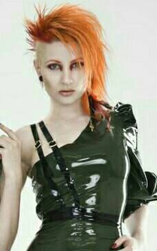 Double Suspender Belt, latex, view 3 of 3