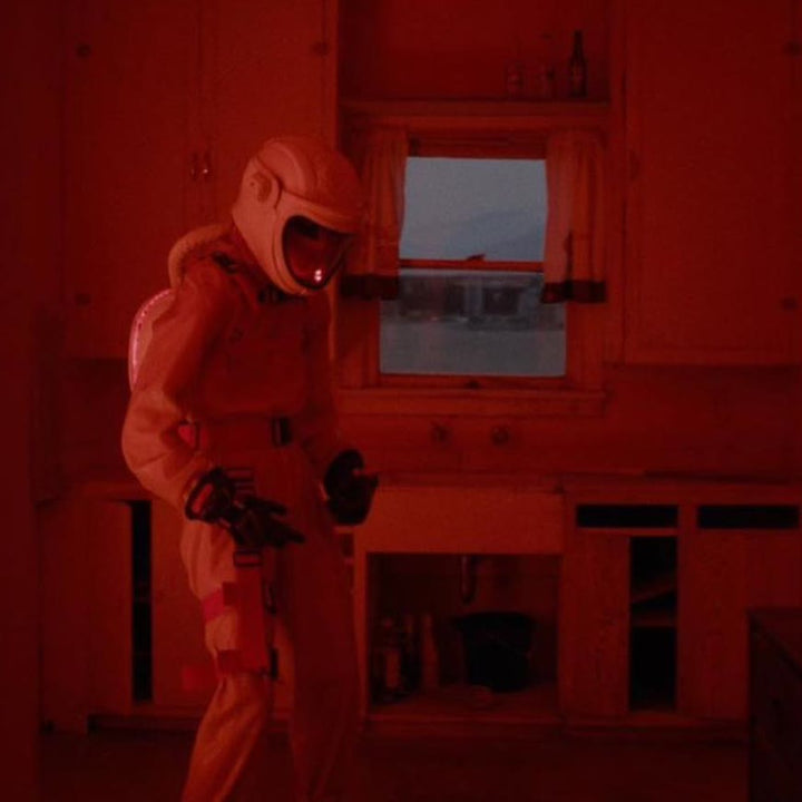 Astronaut-style suit made with costume designer Tantron. Directed by Jared Hogan.