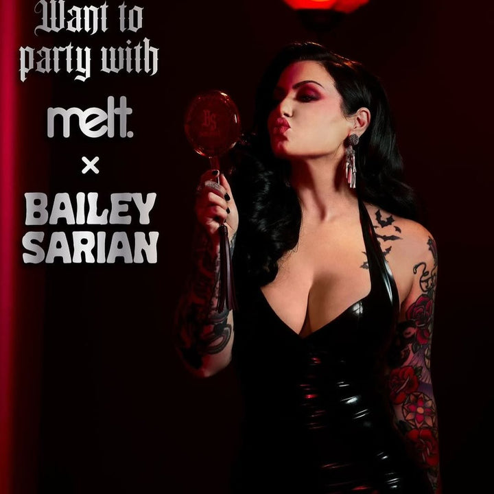 Bella Dress worn by Bailey Sarian. Styling by La Cris Ort.