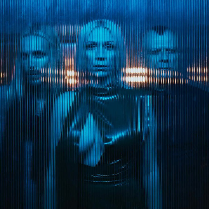 Block Dress, made for album artwork. Photograph by Taslimur, styling by Dawn Ritz, hair and make-up by Conjuring Hair.